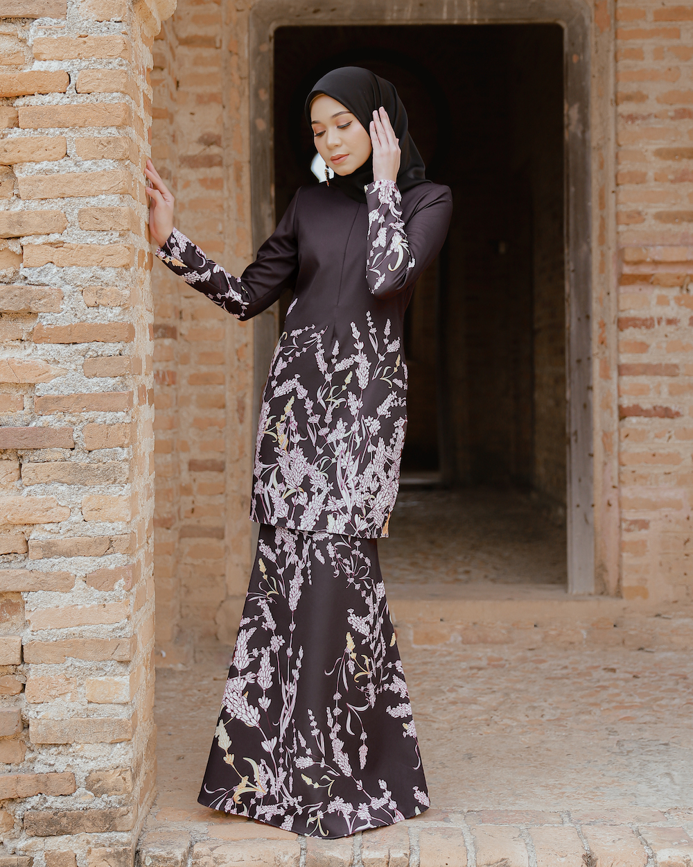 GIZA PREMIUM KURUNG - BLACK