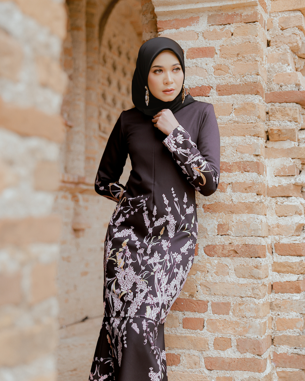 GIZA PREMIUM KURUNG - BLACK
