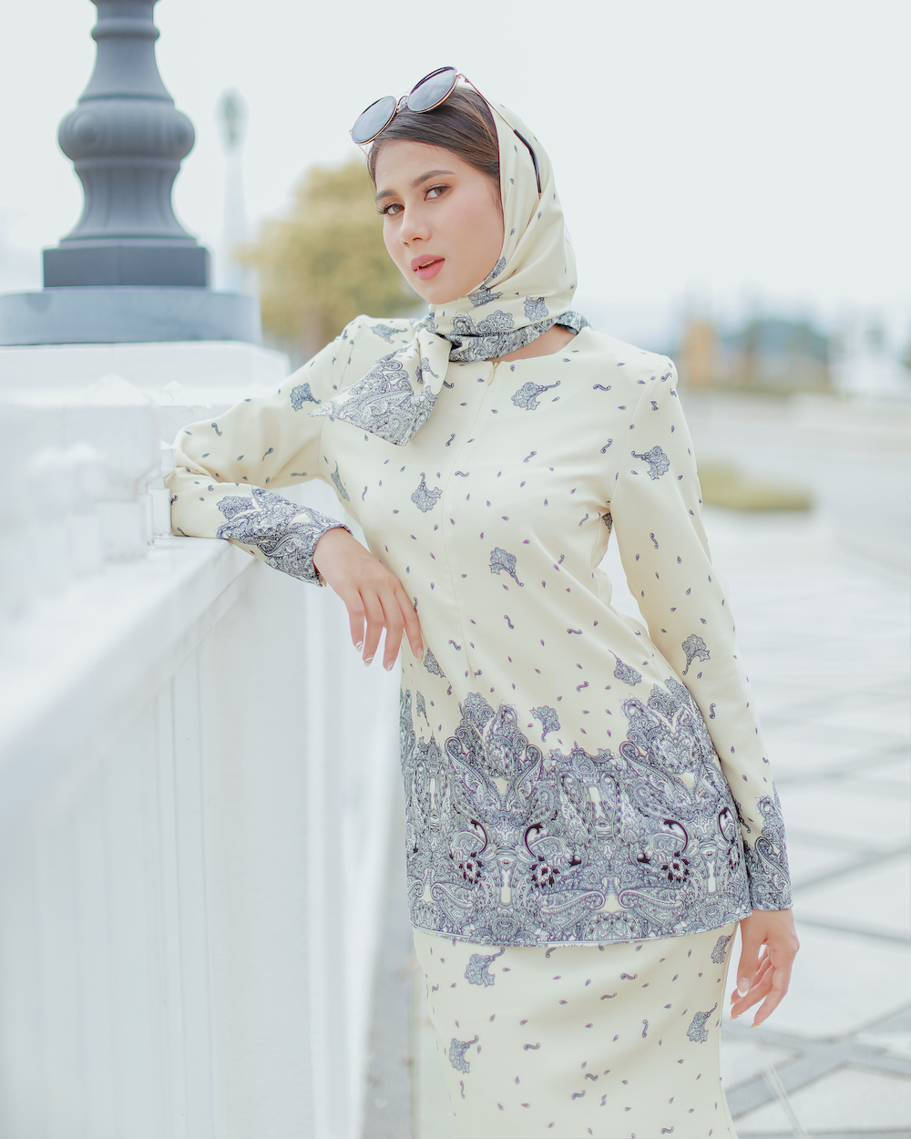 MEA MINI KURUNG - CREAMY BEIGE