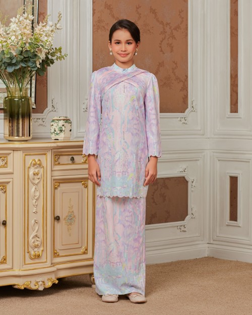 BELYNDA KURUNG (KID) - PINK LILAC
