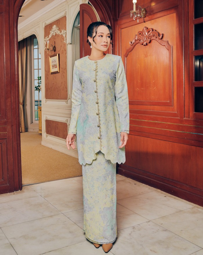 THATIA KURUNG - MINT YELLOW