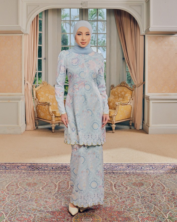 RAUSHA KURUNG - ASH BLUE