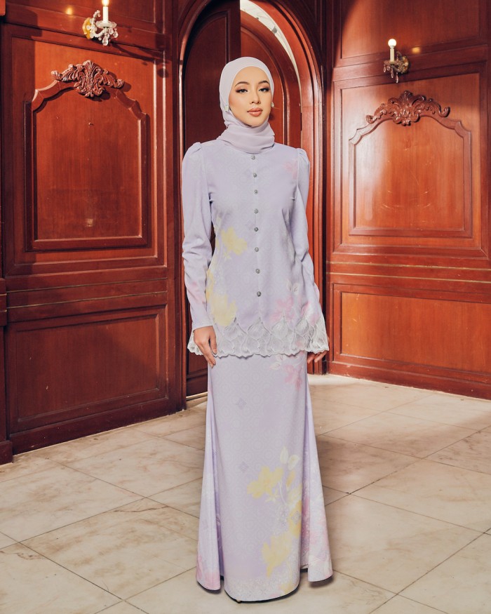 AEYLA KURUNG - LAVENDER PURPLE