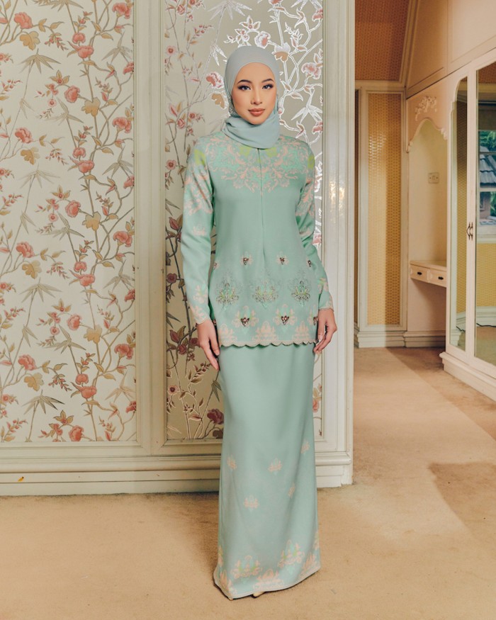 INAS KURUNG - TURQUOISE GREEN