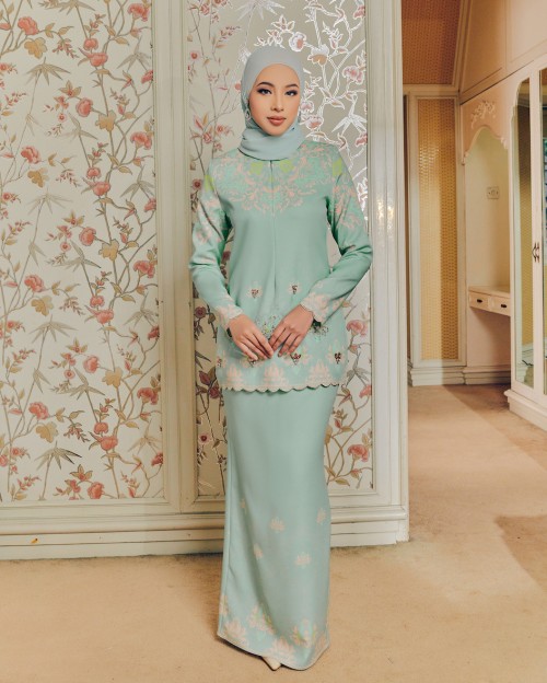 INAS KURUNG - TURQUOISE GREEN