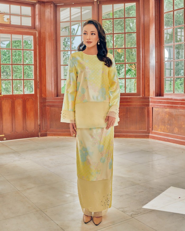 PEARLY KURUNG - YELLOW