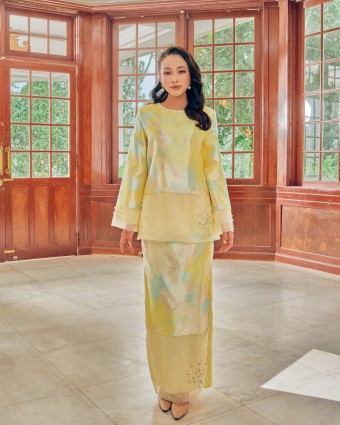 PEARLY KURUNG - YELLOW