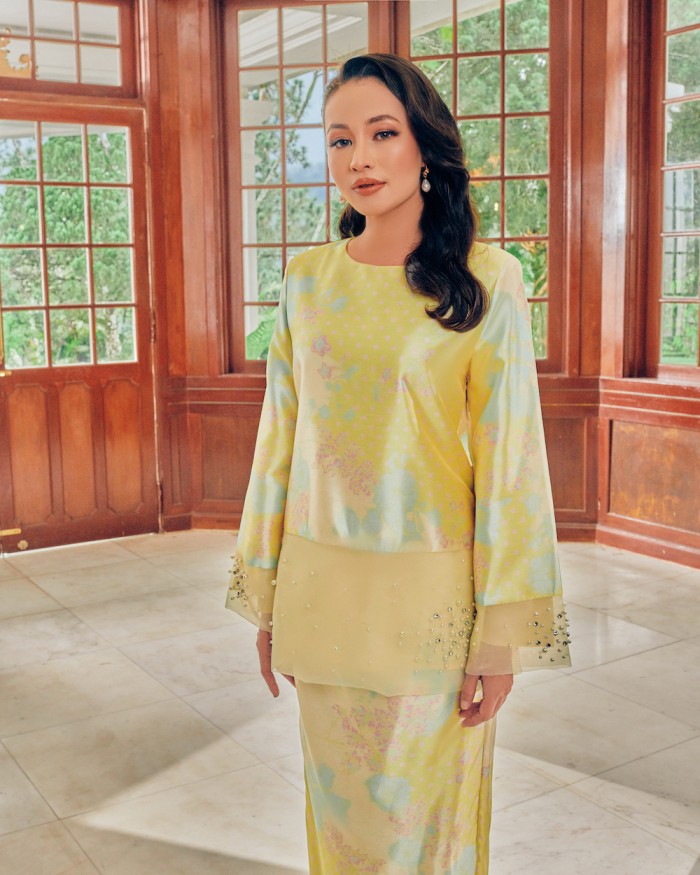 PEARLY KURUNG - YELLOW