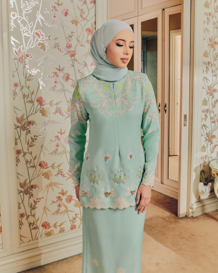 INAS KURUNG - TURQUOISE GREEN