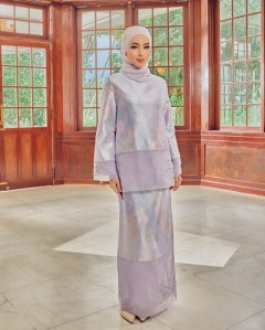 PEARLY KURUNG - LAVENDER LILAC