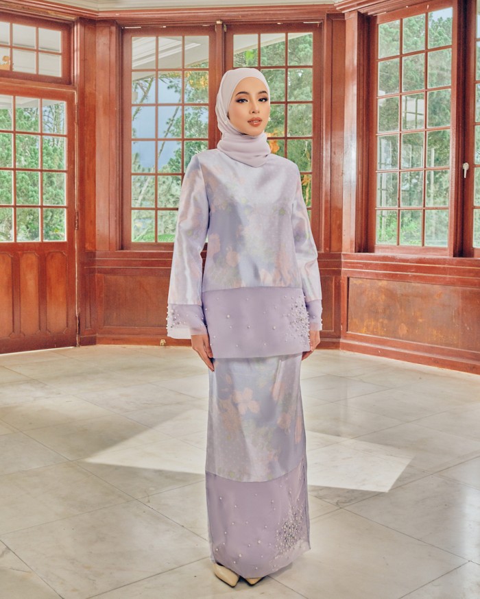 PEARLY KURUNG - LAVENDER LILAC