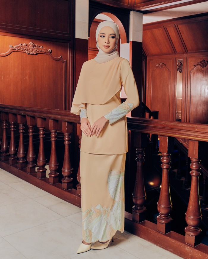 ELFIYA KURUNG - YELLOW ORANGE