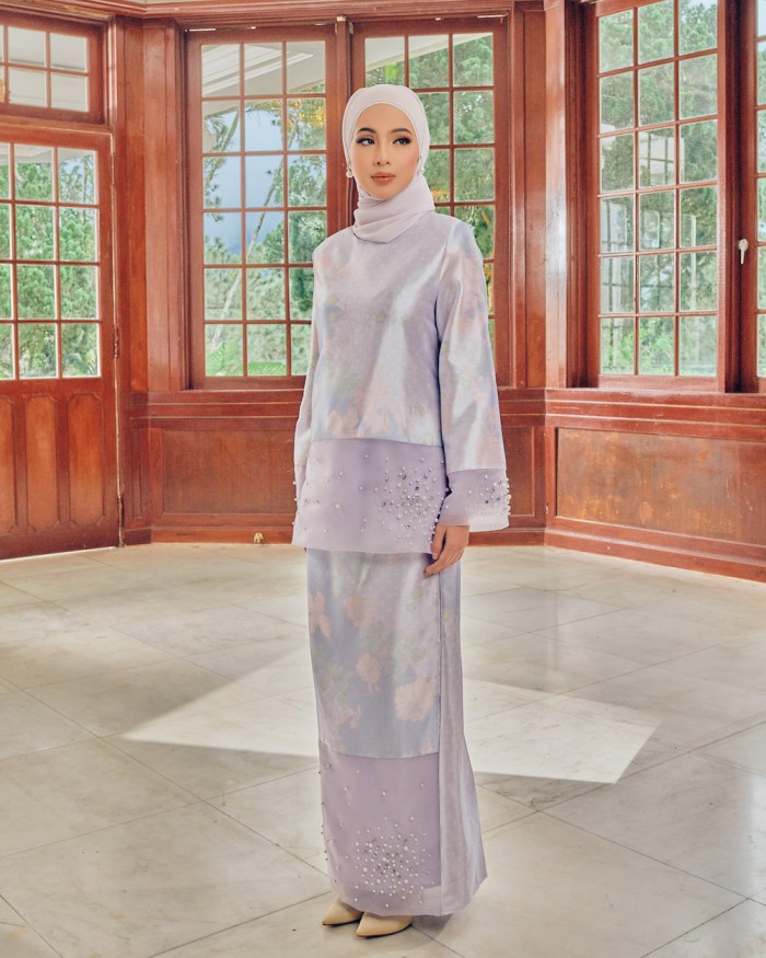 PEARLY KURUNG - LAVENDER LILAC