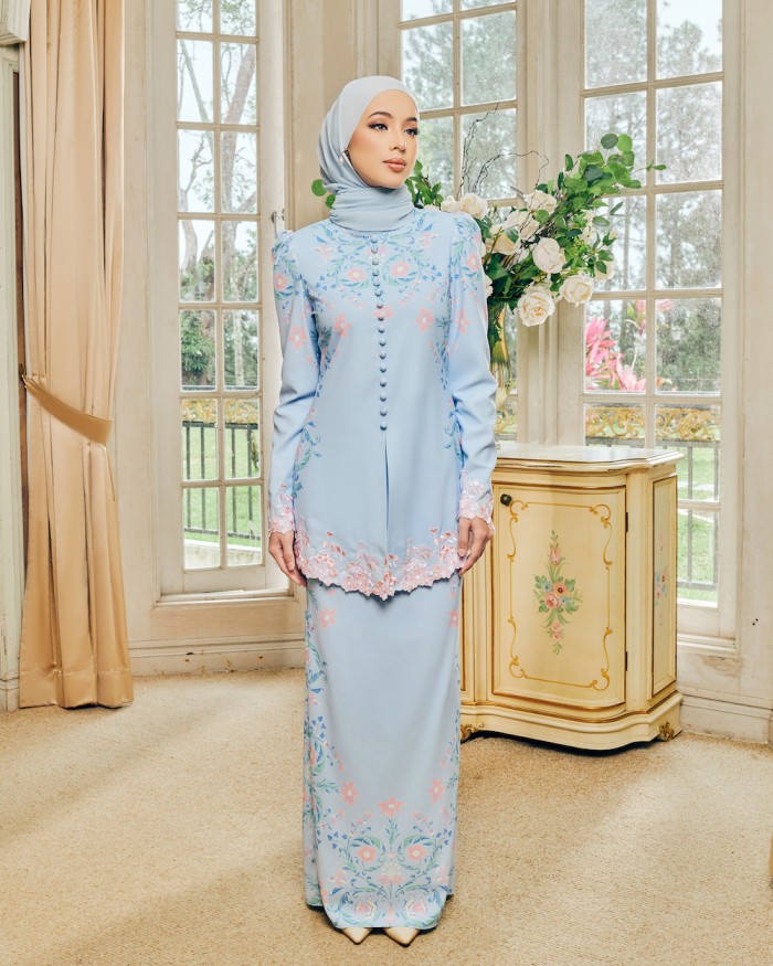 STELIA KURUNG - DUSTY BLUE