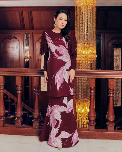 LUXE KURUNG - MAROON