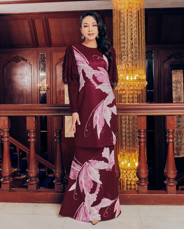 LUXE KURUNG - MAROON