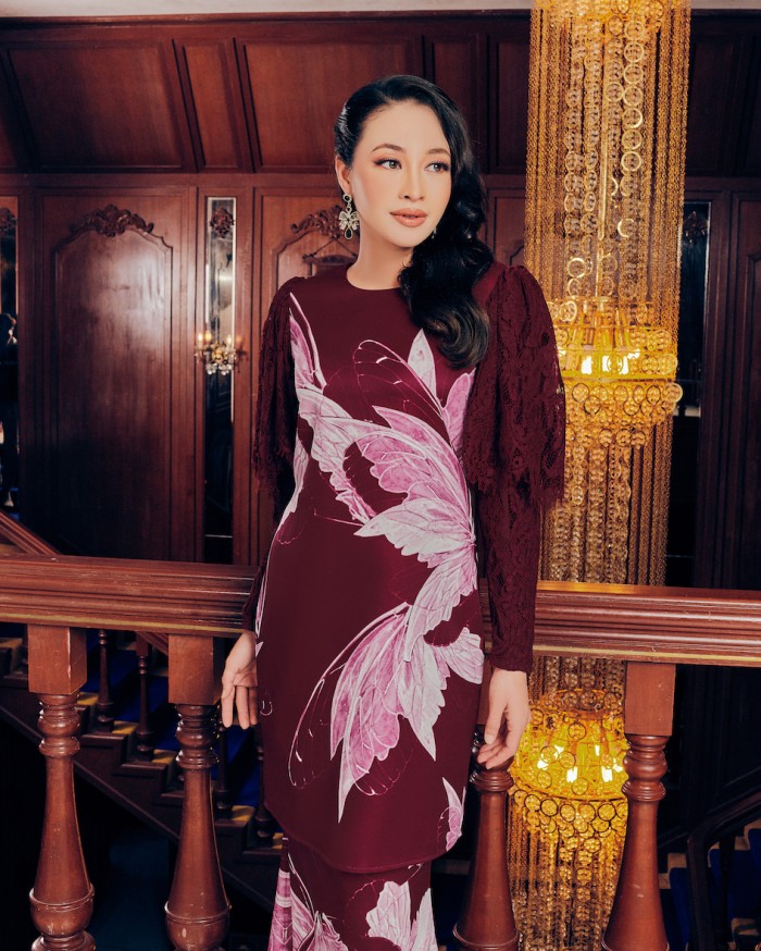 LUXE KURUNG - MAROON