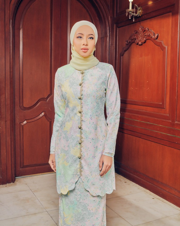 THATIA KURUNG - MINT PINK