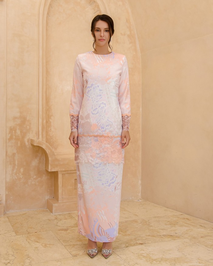 SERENIA KURUNG - NUDE ORANGE