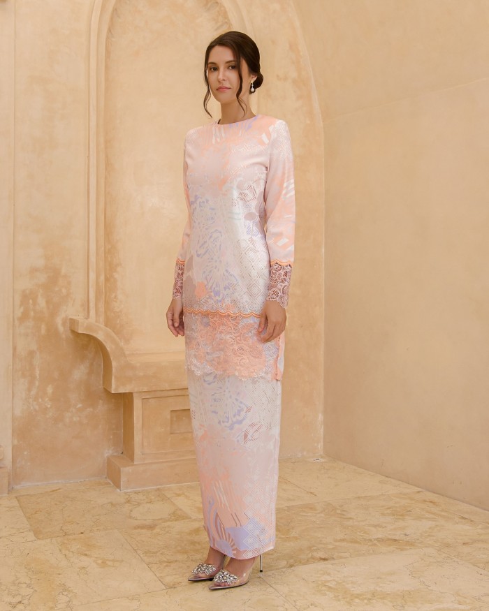 SERENIA KURUNG - NUDE ORANGE