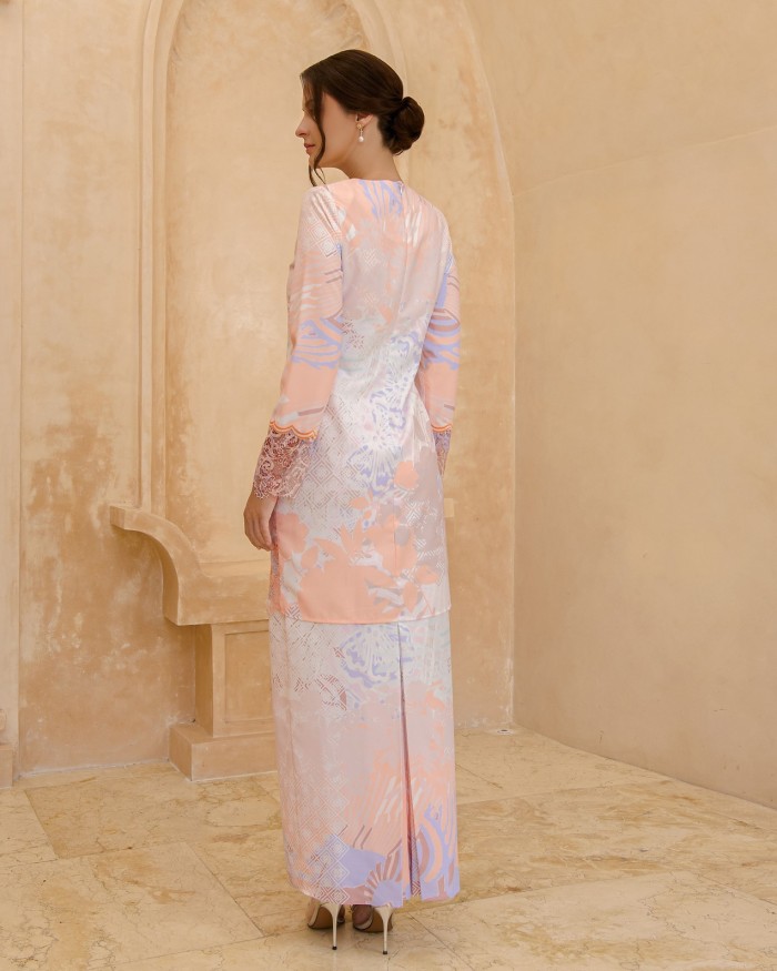 SERENIA KURUNG - NUDE ORANGE