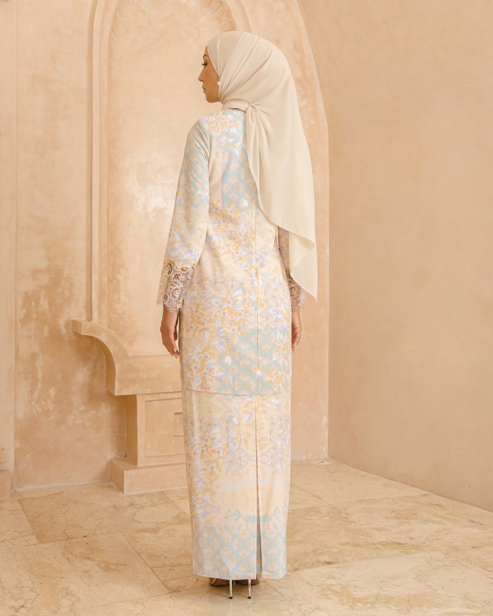 LISANDRA KURUNG - NUDE TURQUOISE