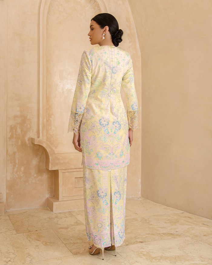 THANIA KURUNG - SOFT YELLOW