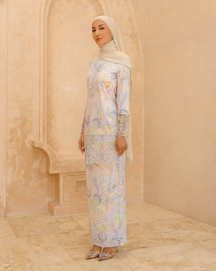 THANIA KURUNG - BABY BLUE