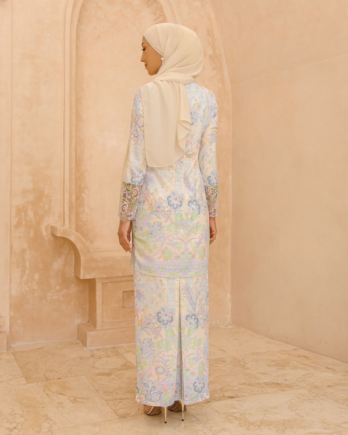 THANIA KURUNG - BABY BLUE
