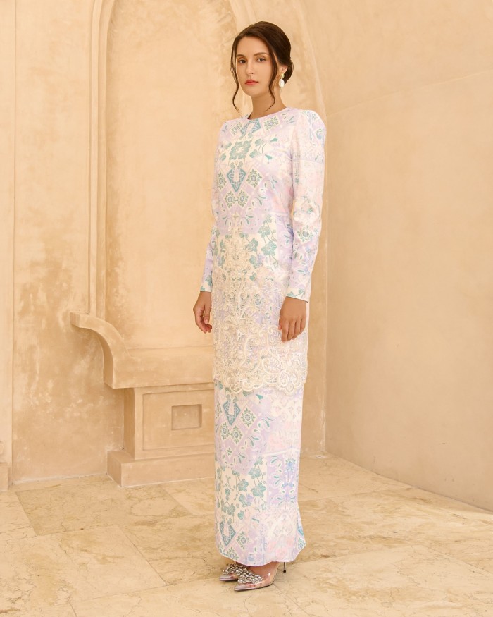 EVITA KURUNG - PURPLE LAVENDER