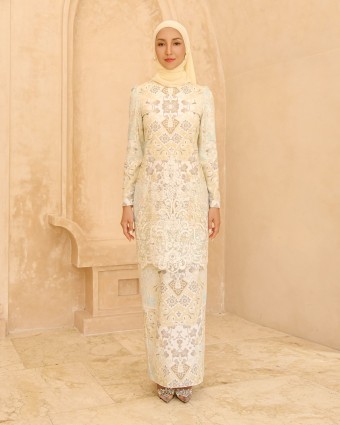 EVITA KURUNG - NUDE BROWN