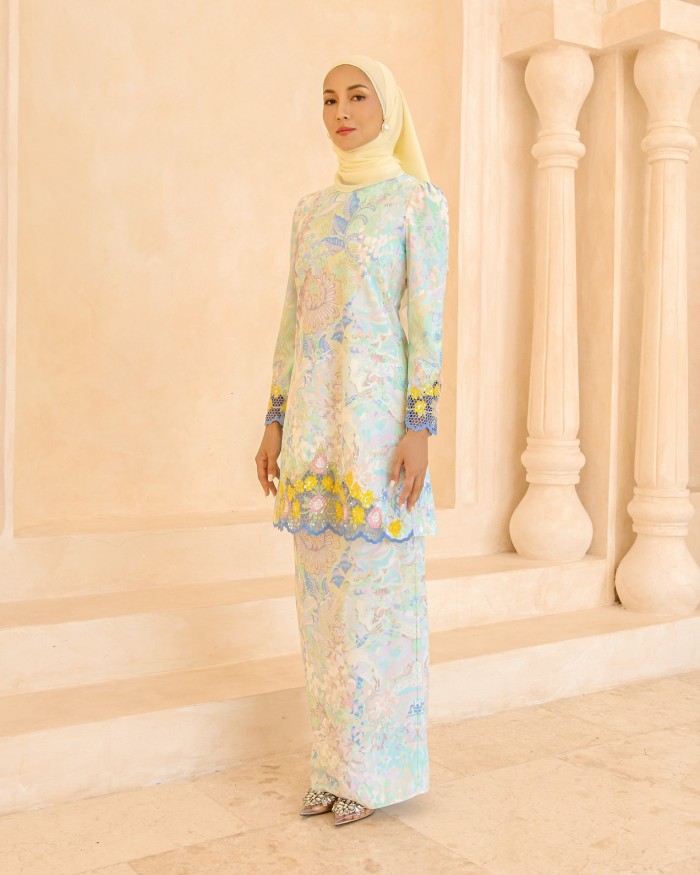 KHESYA KURUNG - BLUE MINT