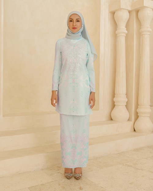 QUEENY KURUNG - BABY BLUE