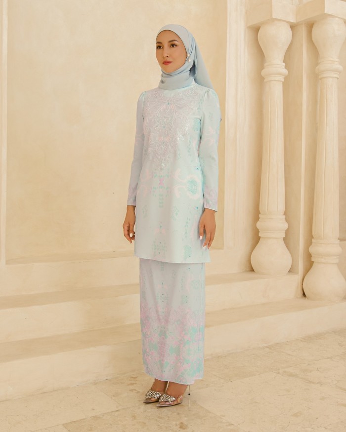 QUEENY KURUNG - BABY BLUE