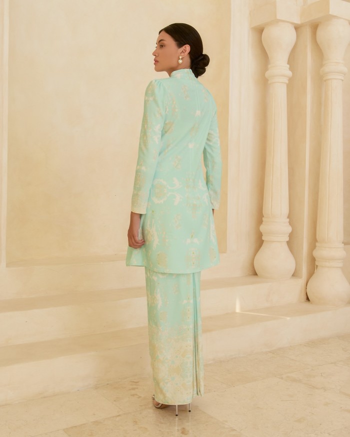 QUEENY KURUNG - MINT GREEN