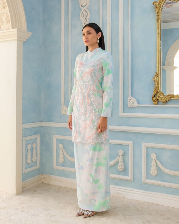 MAYSYA KURUNG - BABY BLUE