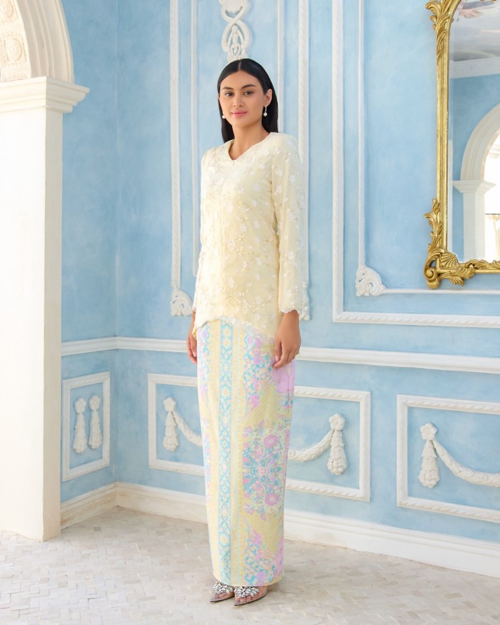 SIENNA KURUNG - SOFT YELLOW