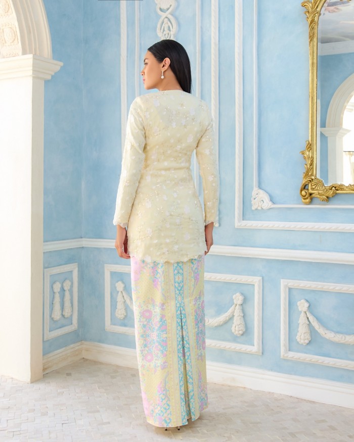 SIENNA KURUNG - SOFT YELLOW
