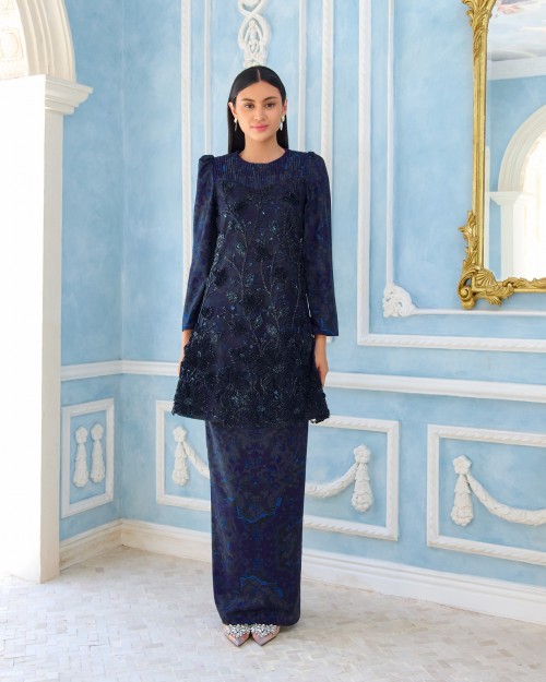 NOELLE KURUNG - DARK NAVY