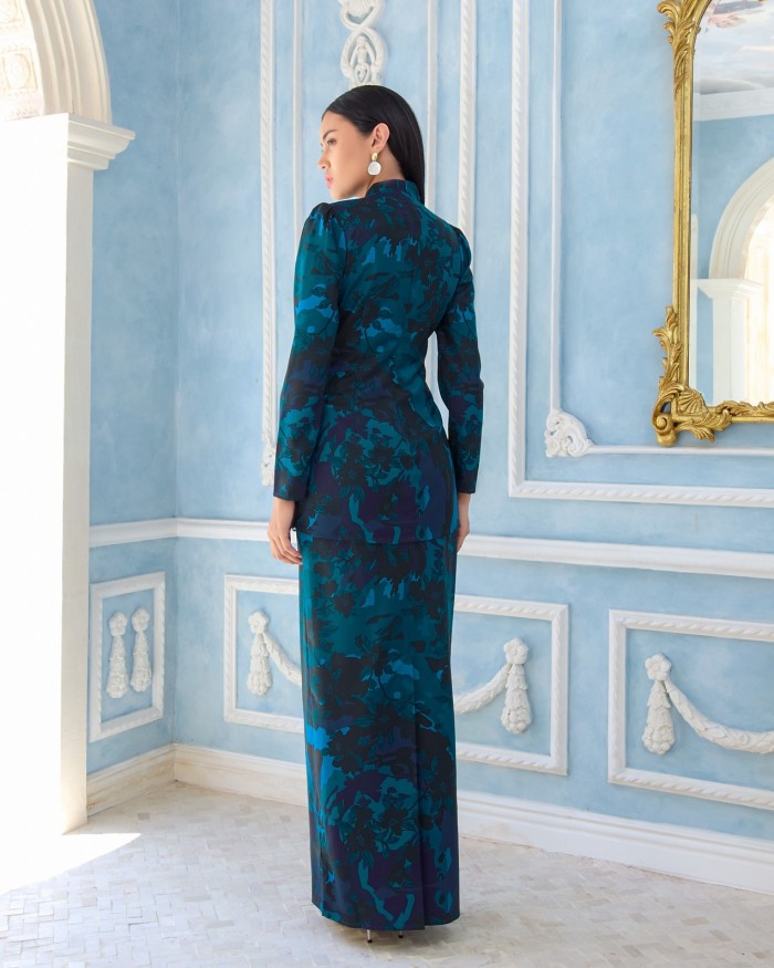 LAMONA KURUNG - TEAL BLUE