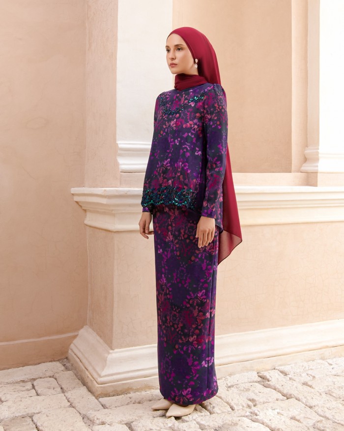 AURORA KURUNG - DARK PURPLE