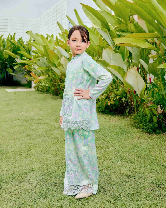 DELISHA KURUNG (KID)  - MINT GREEN
