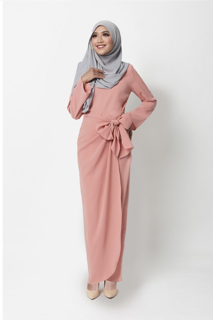 JERVAINE DRESS - BLOSSOM PEACH