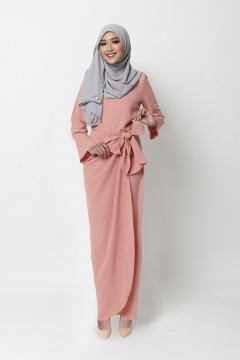 JERVAINE DRESS - BLOSSOM PEACH