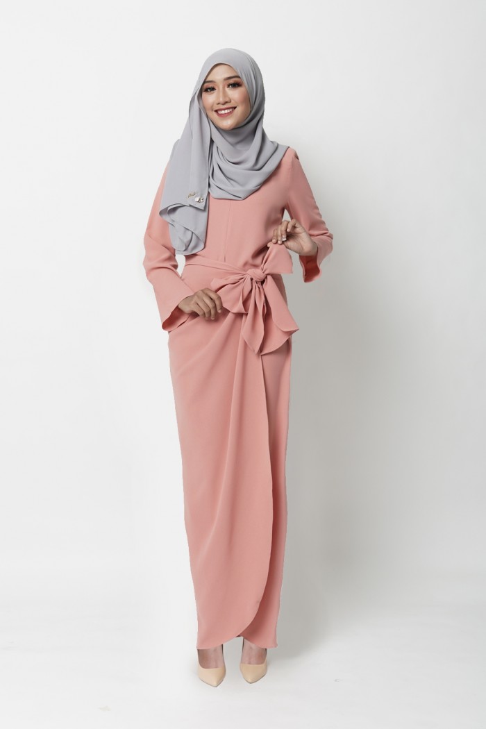 JERVAINE DRESS - BLOSSOM PEACH