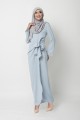 JERVAINE DRESS - DUSTY BLUE