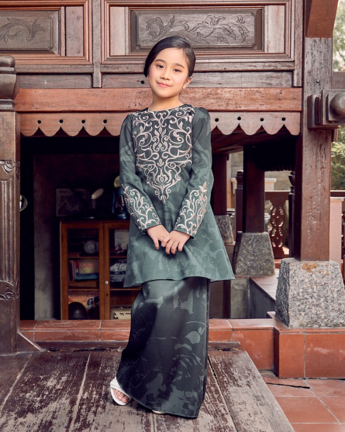 MAHSA KURUNG (KID) - EMERALD GREEN