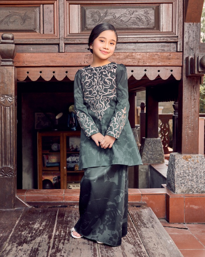 MAHSA KURUNG (KID) - EMERALD GREEN