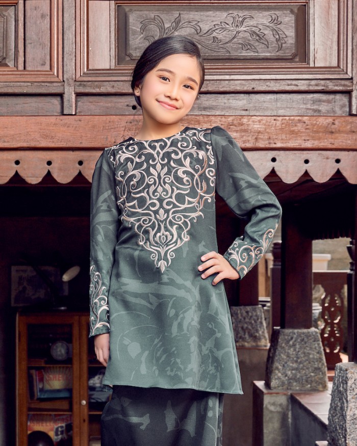 MAHSA KURUNG (KID) - EMERALD GREEN