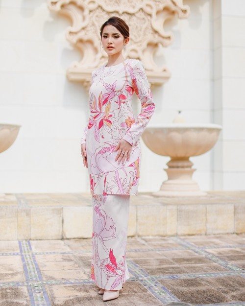 SAFWA KURUNG - SOFT PINK